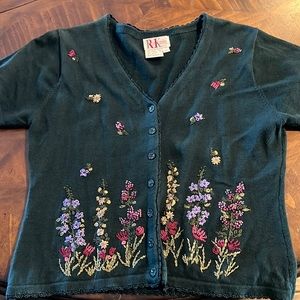 Forest Green Cardigan